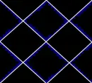 diamond shapes