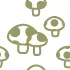 Green mushrooms