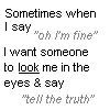 sometimes