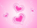 Glittering hearts