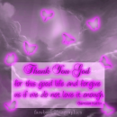 Thank You God