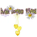 Mel - Loves This - Hearts - Flowers