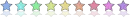 Rainbow Stars - Large