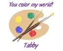 You Color My World - Tabby