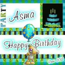 Happy Birthday - Asma - fg - aug bir