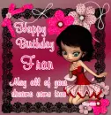 Happy Birthday - Fran - aug bir