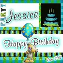 Happy Birthday - Jessica - aug bir