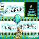 Happy Birthday - Makani - aug bir