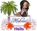 Girl in Coral - Makani