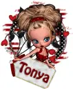 Girl in frame-TONYA