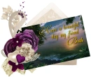 Purple Post card - Beth
