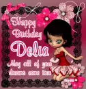 Happy Birthday - Delia