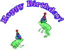 birthday frogs