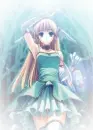 Blue pretty anime girl