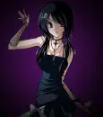 Gothic anime girl