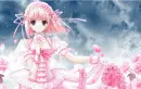 pink princess anime girl