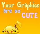 cute pikachu square