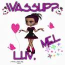 Mel - Wassup - Butterflies - Balloon
