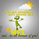 Mel - Sunshine On A Cloudy Day - Alien