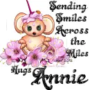 Sending Smiles - Annie