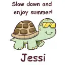 Slow Down Turtle - Jessi