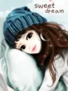 cute girl sweet dream