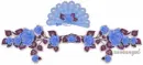 Blue Roses W/ Fan