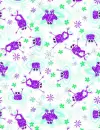 Frogs purple - background