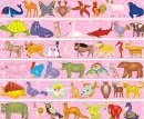 Pink Animals - background
