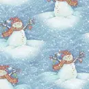Snowman - background - win