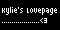Kylie's lovepage