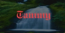 Tammy with a waterfall