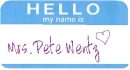 mrs. pete wentz