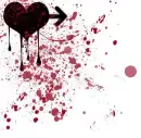 heart splatter