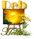 Bech painting Yellow - Deb