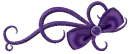 Purple Bow
