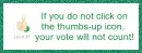 Click Thumbs-Up To Vote