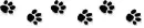 Paw Print Divider