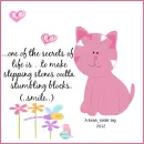 Cat - Secrets - Stumbling Blocks