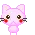 Cat blowing heart