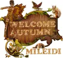 Glitter Text<Welcome autumn>