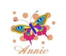 Rainbow Butterfly - Annie