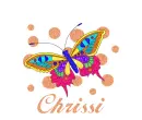 Rainbow Butterfly - Chrissi
