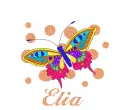 Rainbow Butterfly - Elia