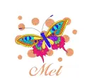 Rainbow Butterfly - Mel