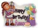 Happy Birthday Anna