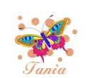 Rainbow Butterfly - Tania