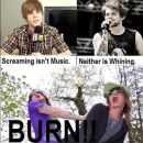 Justin Bieber BURN!!