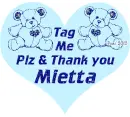 Tag Me -  Mietta