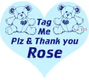 Tag Me -  Rose